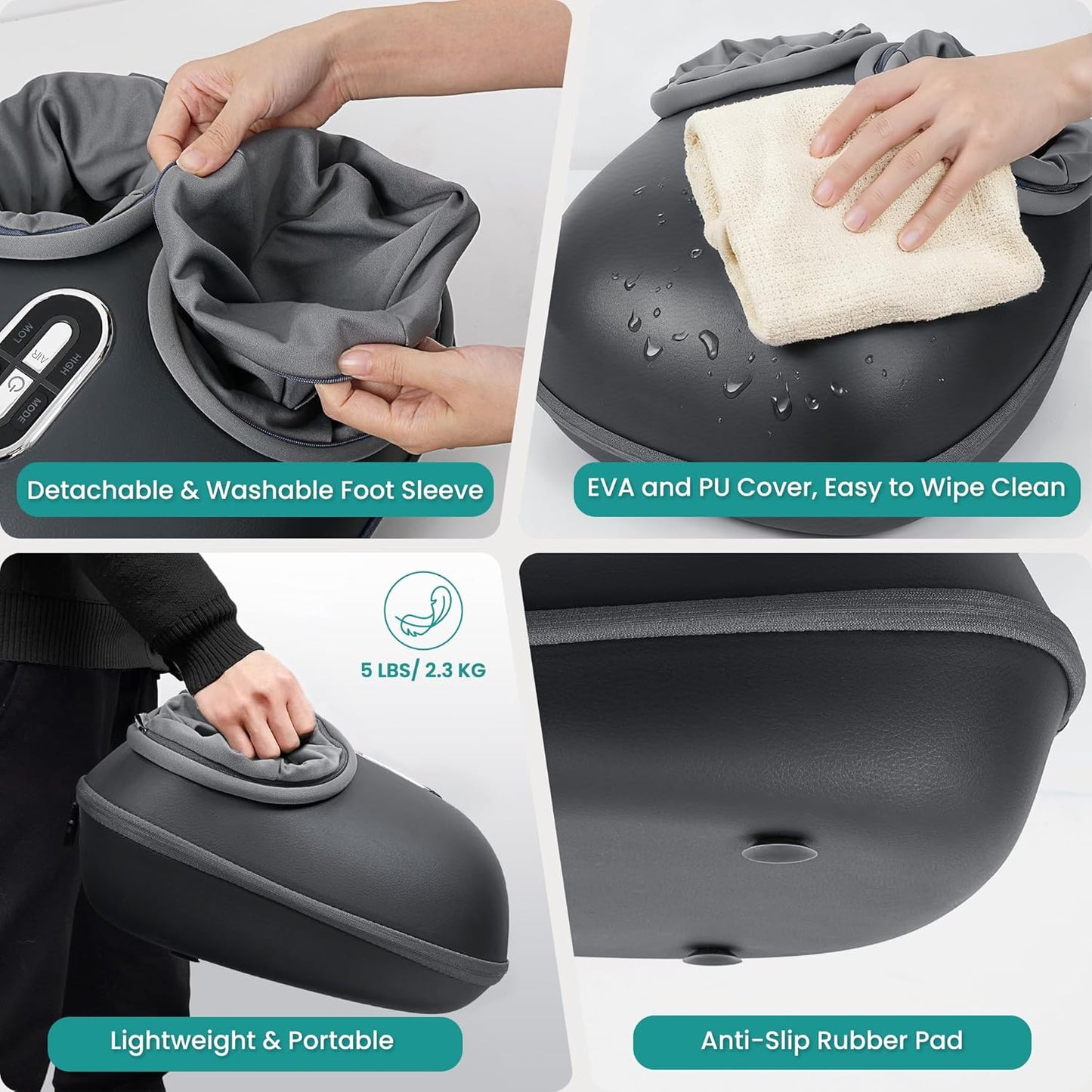 Shiatsu Foot Massager with Heat