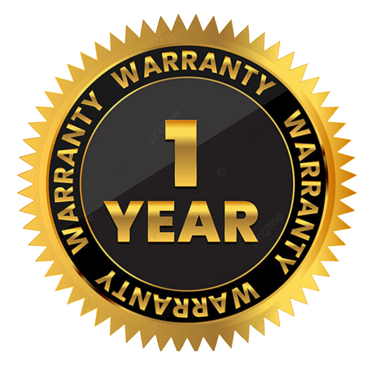 1 Year Warranty